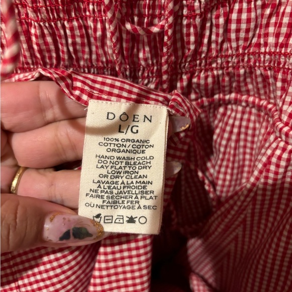 Doen Red Gingham Emmaretta Dress - Picture 5 of 8